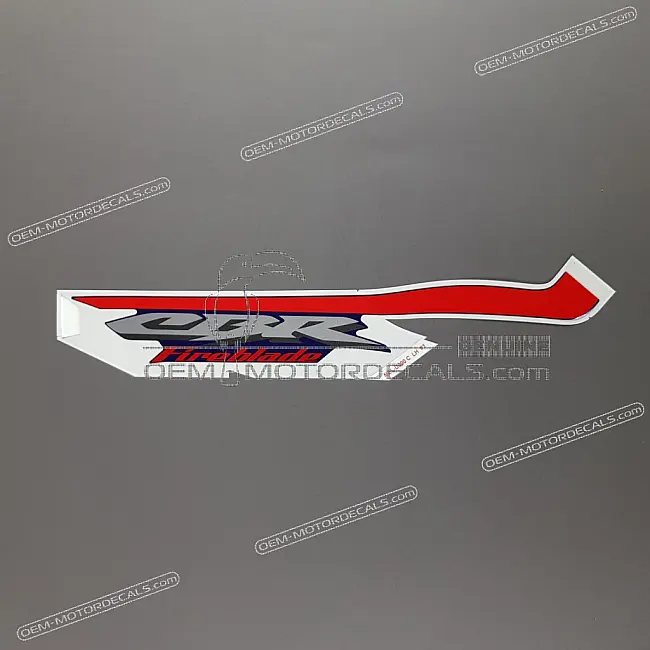 Autocollant de carénage intermédiaire Honda CBR1000RR FIREBLADE côté gauche OEM 64818MELD00ZA