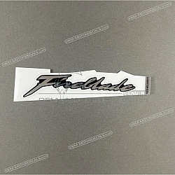 Side cowling decal
