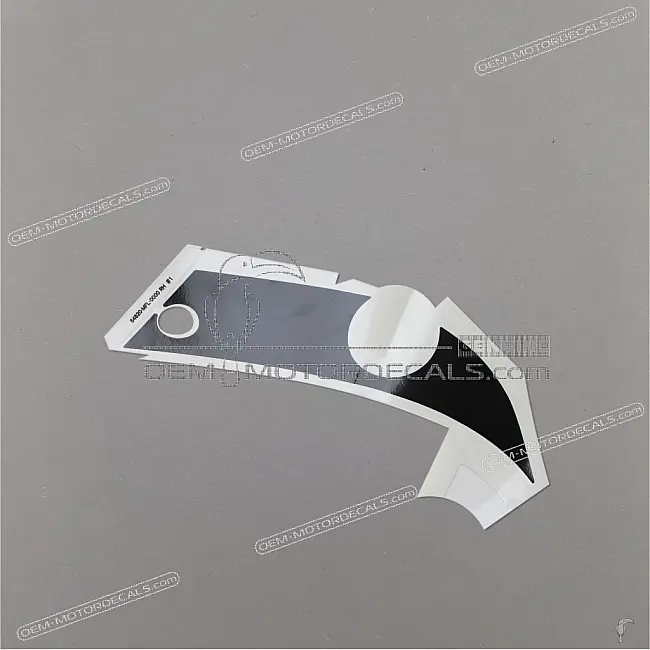 Autocollant de carénage supérieur Honda CBR1000RR Fireblade côté droit OEM 64820MFL000ZA