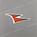 Top shelter sticker, linkerkant