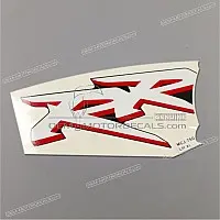 HONDA Emblema CBR carena inferiore, lato sinistro 64822-MCJ-750ZA
