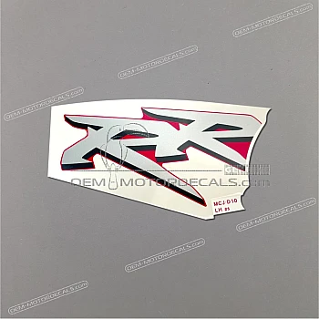 Side cowling decal, left side
