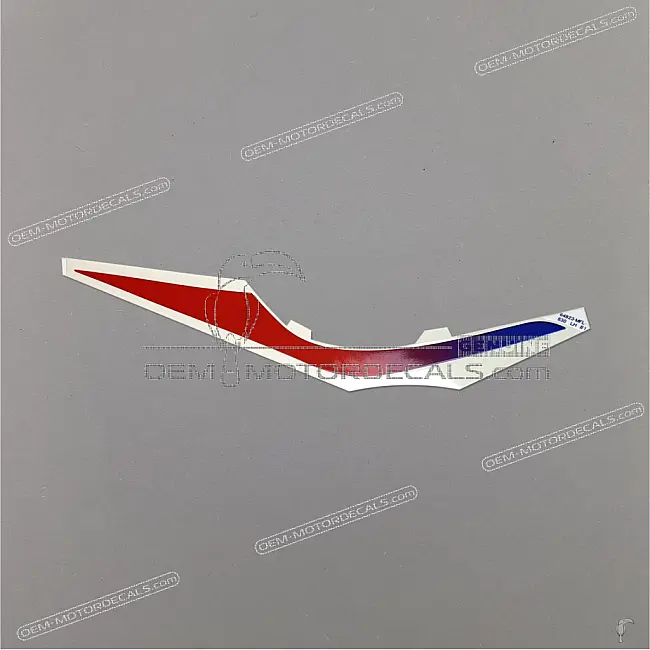 Autocollant de carénage supérieur Honda CBR1000RR FIREBLADE côté gauche OEM 64823MFL830ZA Graphique d'usine