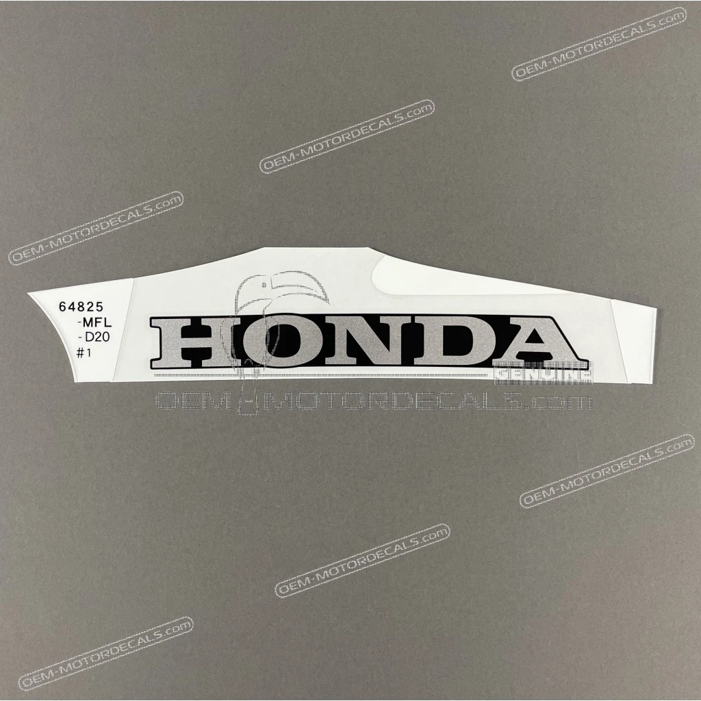 Honda CBR1000RR FIREBLADE Emblema HONDA carena inferiore OEM 64825MFLD20ZA
