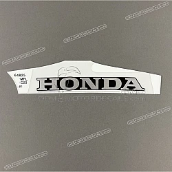 Emblema HONDA para quilla