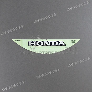 Naklejka na tylną owiewkę / zadupek