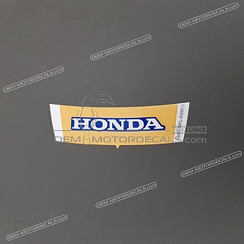 Tail cowl decal