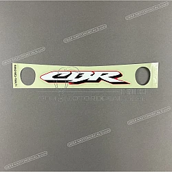 Rear seat cowl CBR emblem
