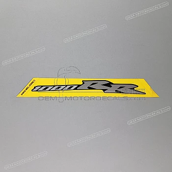 Tail cowl decal