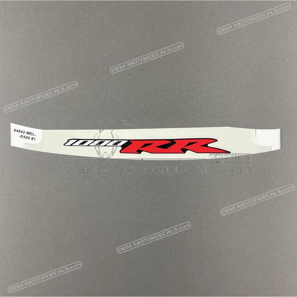 Original Honda CBR1000RR Fireblade Heckverkleidungs-CBR-Emblem Werks-OEM 64842MELD50ZA
