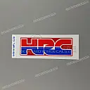 Pegatina HRC para guardabarros delantero