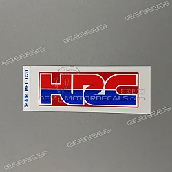 Front fender decal