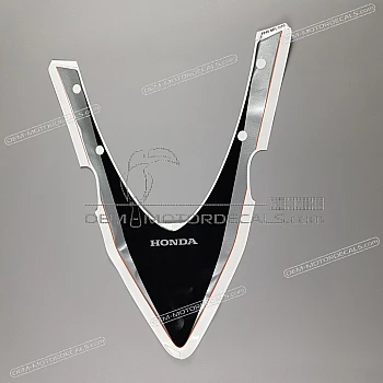 Front cowling decal