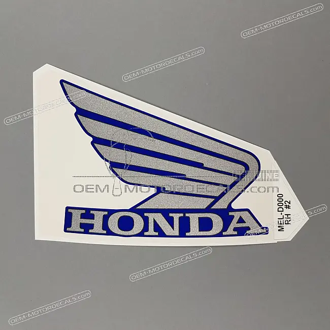 Autocollant CBR Honda CBR1000RR Fireblade pour carénage supérieur droit, côté droit OEM 64851MELD00ZB