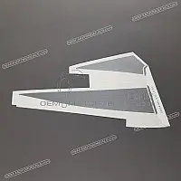 HONDA Pegatina superior del carenado izquierdo, lado izquierdo 64854-MEL-D20ZB