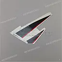Linker top shelter sticker, linkerkant