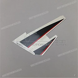 De pegatinas de tanque, juego, lado izquierdo