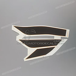 De pegatinas de tanque, juego, lado derecho