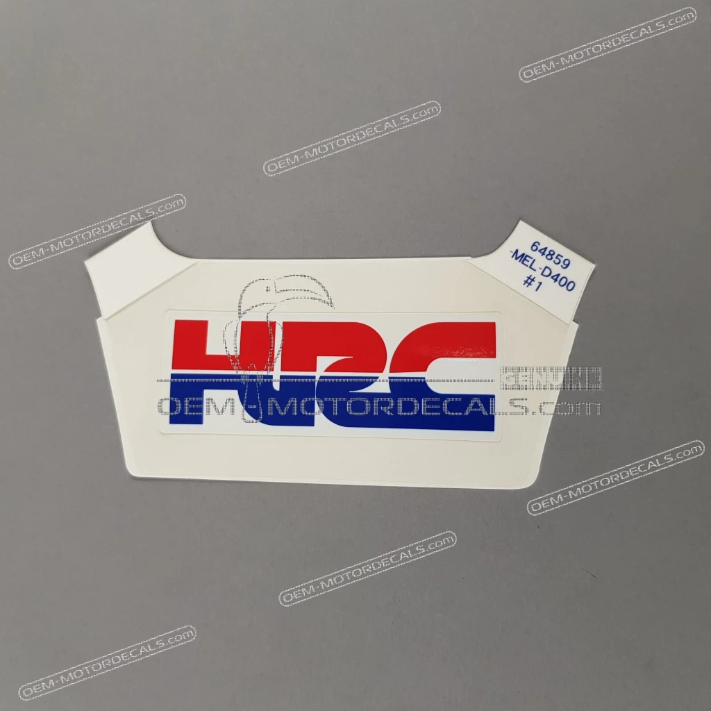 Emblema HRC Honda CBR1000RR FIREBLADE para carenado superior OEM 64859MELD40ZA
