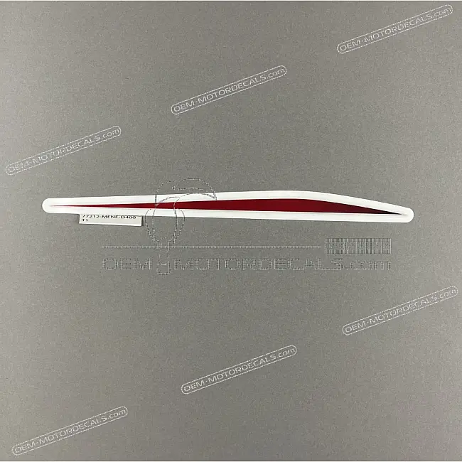 Honda CB1000R Rear Cowl Stripe Left Side OEM 77212MFND40ZA