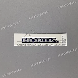 Tail cowl decal
