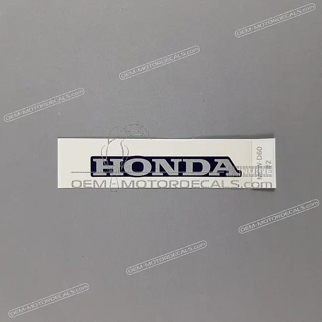 Honda VFR800 codone posteriore Emblema Grafica VFR Originale Fabbrica OEM 77213MCWD60ZB