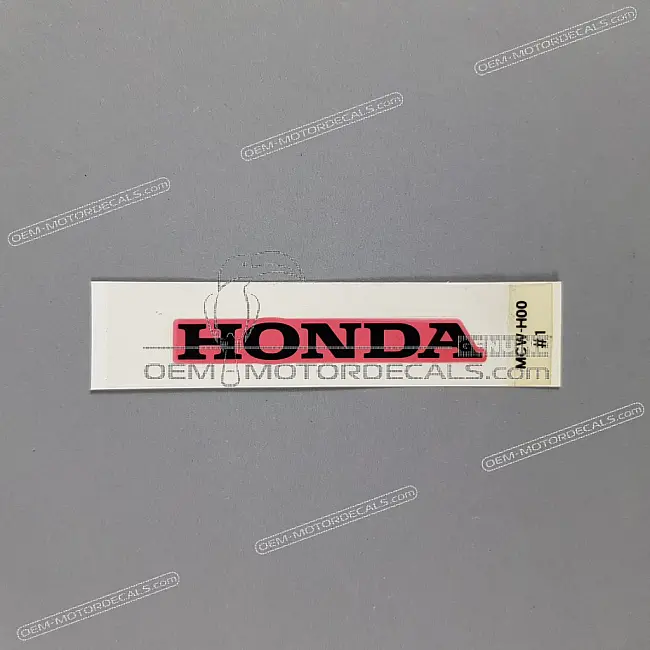 Honda VFR800 Emblema VFR per codone posteriore OEM 77213MCWH00ZA