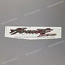 Kontpaneel sticker