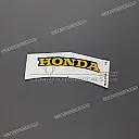 Pegatina del logo HONDA para tapa lateral derecha