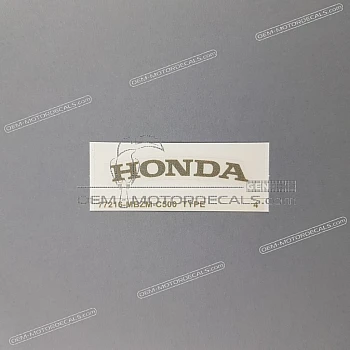 Naklejka na tylną owiewkę / zadupek