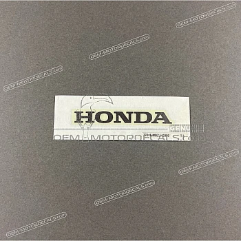Kontpaneel sticker