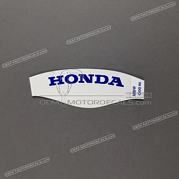 Tail cowl decal