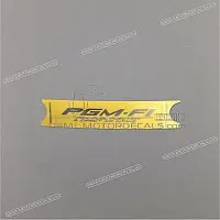 HONDA Seat cowl Blackbird emblem 77218-MAT-D00ZB