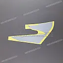 Right side cowling stripe, right side