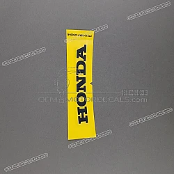 Kontpaneel sticker