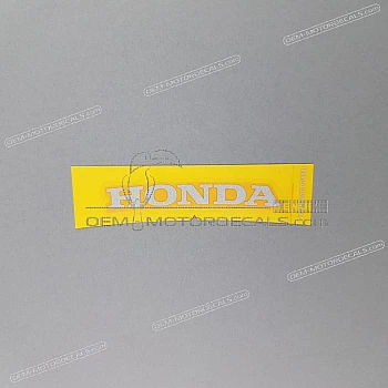 Naklejka na tylną owiewkę / zadupek