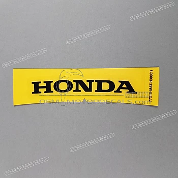 Tail cowl decal