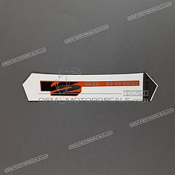 Naklejka na tylną owiewkę / zadupek