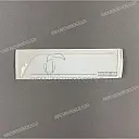 Rear seat cowl decal, left side
