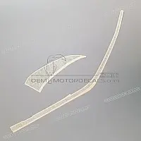 HONDA Pegatina de la cubierta del marco, lado izquierdo 77229-442-930ZC