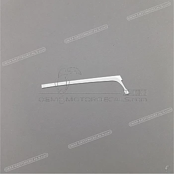 Rear seat cowl decal, right side