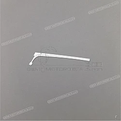 Rear seat cowl decal, left side