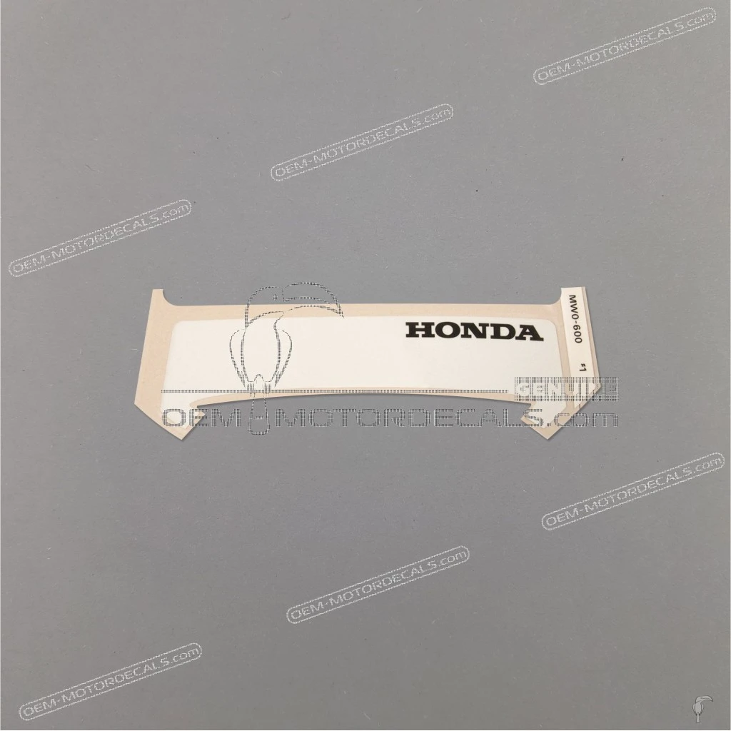 Honda CBR900RR Adesivo codone OEM 77251MW0600ZA