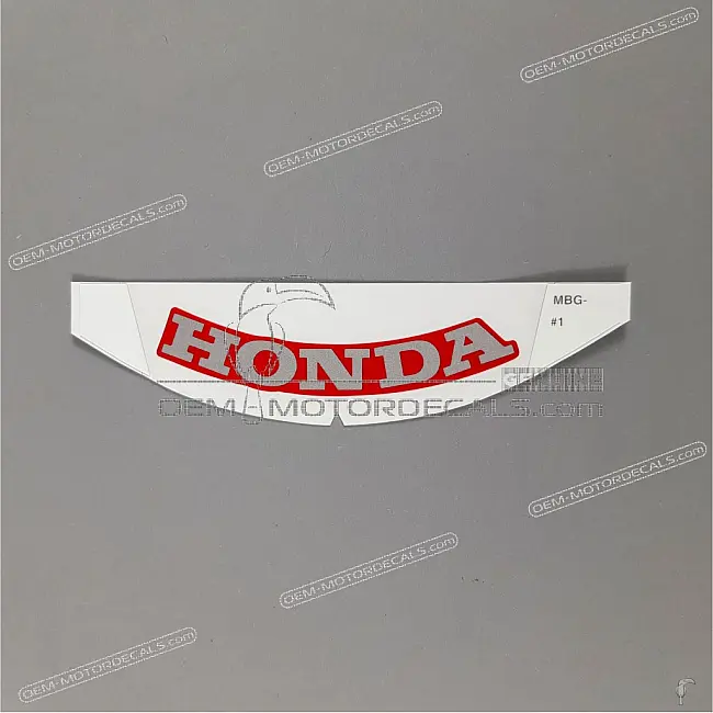 Honda VFR800 Emblem hintere Verkleidung VFR OEM 77261MBG940ZA Original Fabrik-Aufkleber für Heckverkleidung Karosserie