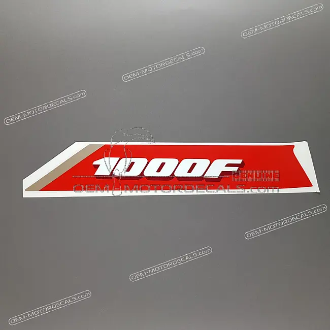 Honda CBR1000F Adesivo Carenatura Lato Sinistro OEM 77262MW7300ZA