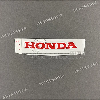 Tail cowl decal