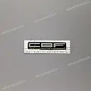 Kontpaneel sticker