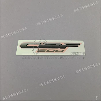Tail cowl decal