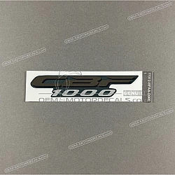 Naklejka na tylną owiewkę / zadupek