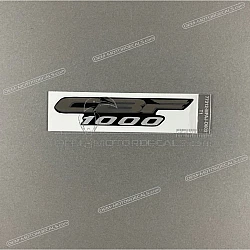 Heckverkleidung Aufkleber